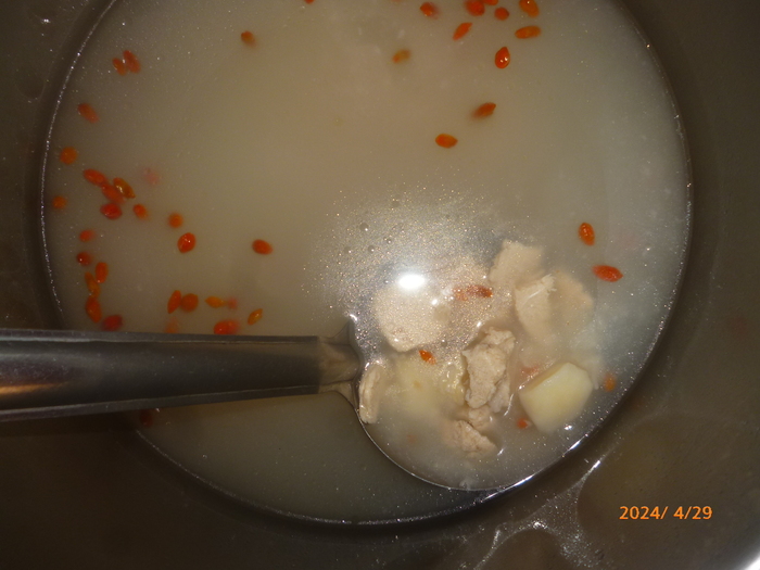 糯米素雞湯