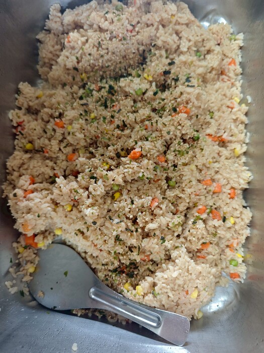 海苔香鬆炒飯圖片