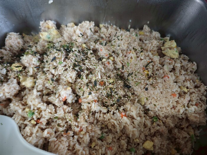 香鬆蛋炒飯圖片