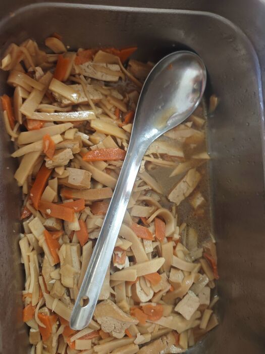 竹筍炒干片