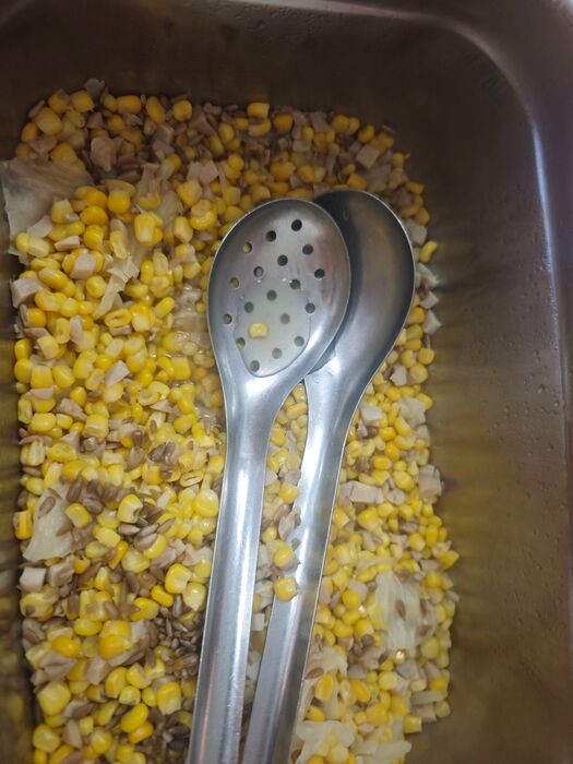 堅果玉米炒菇