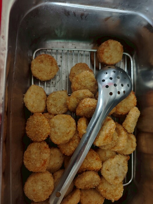 金黃魚塊圖片