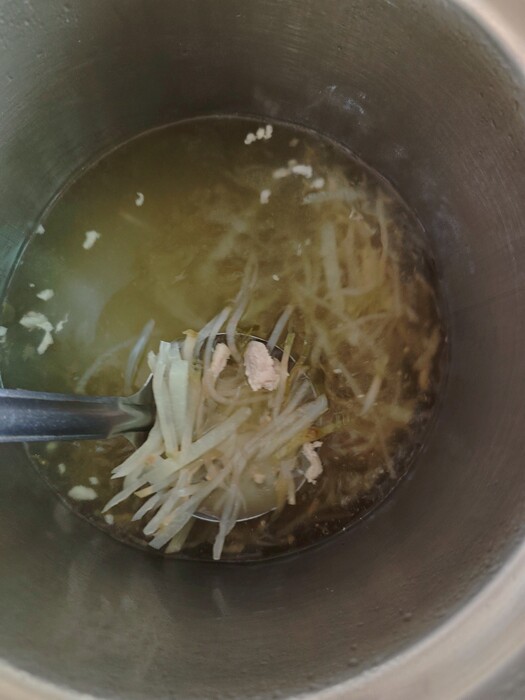 榨菜肉絲湯圖片
