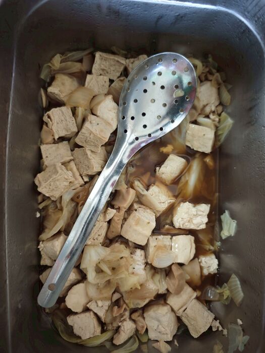 壽喜凍腐鍋圖片