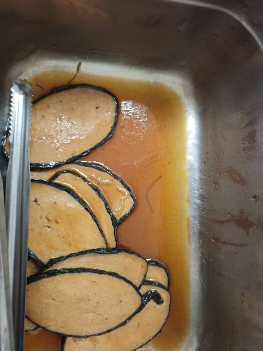 素魚排