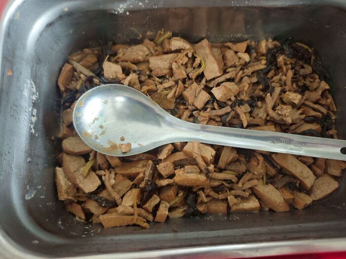 醬炒干片肉絲