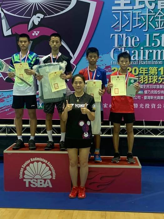 U15男單 901陳承佑 銅牌🥉