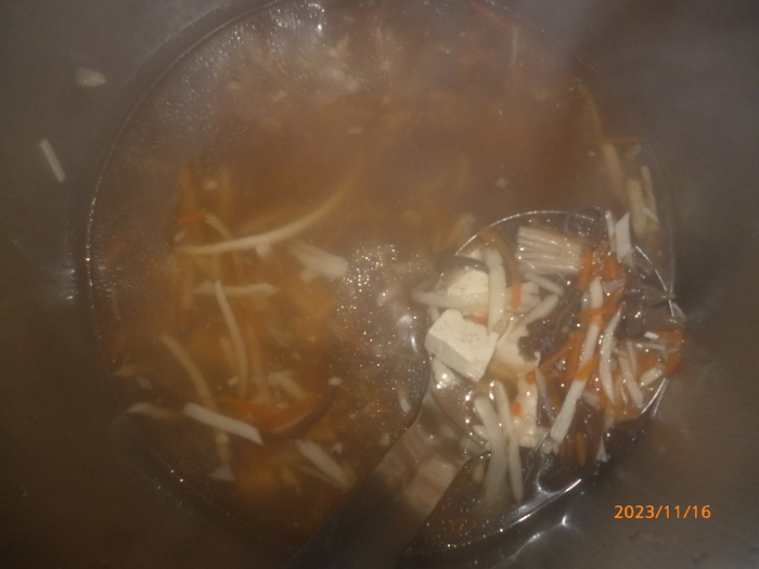 酸辣清湯