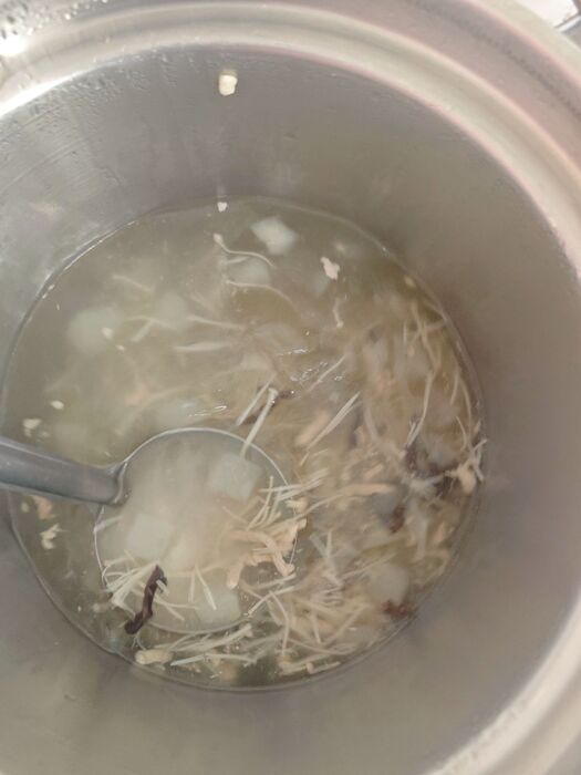 鮮瓜肉絲湯