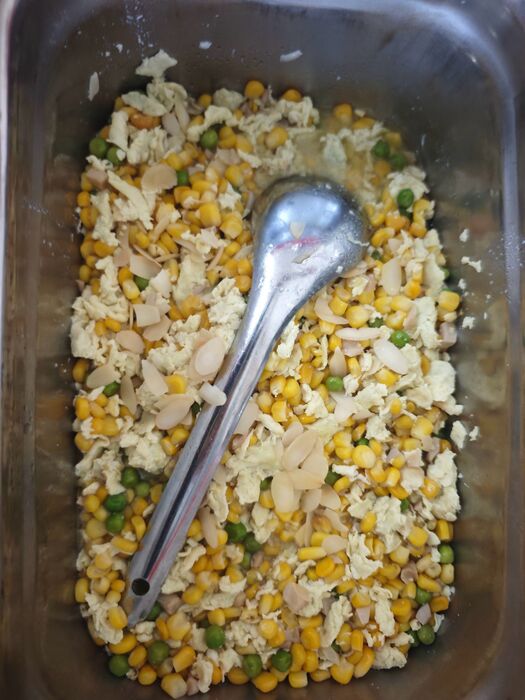 堅果玉米炒蛋