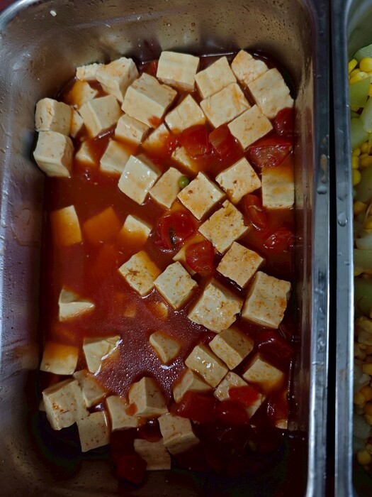 番茄豆腐