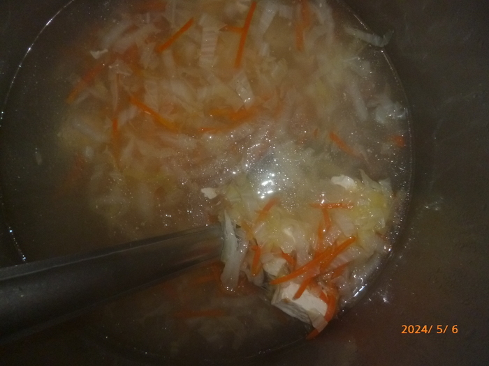 鮮蔬豆腐湯