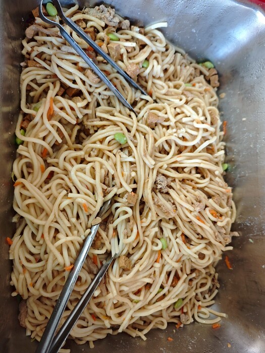 白炸醬乾拌麵圖片