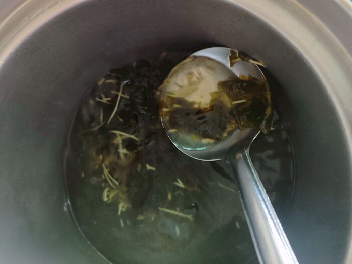 麻油海芽湯