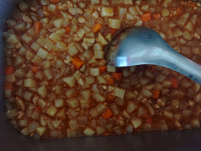 馬鈴薯肉醬圖片