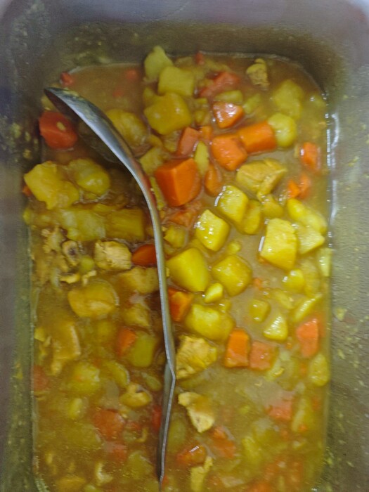 咖哩洋芋雞圖片