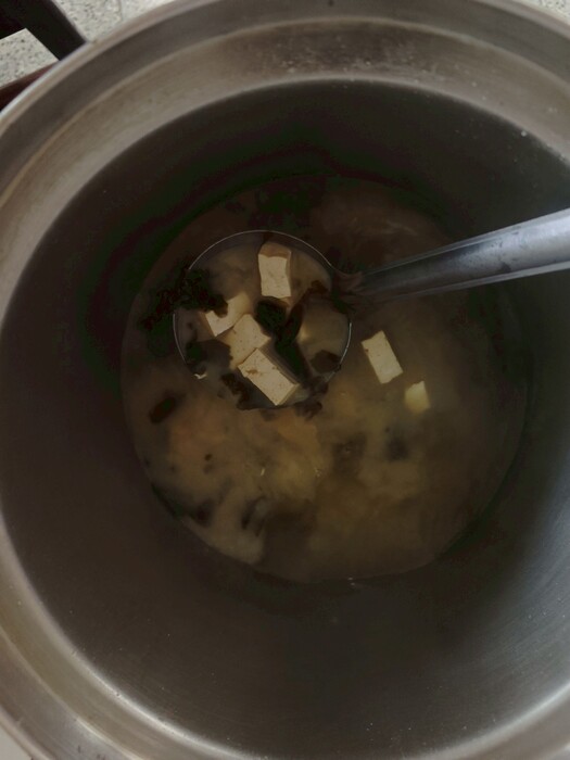 豆腐味噌湯圖片