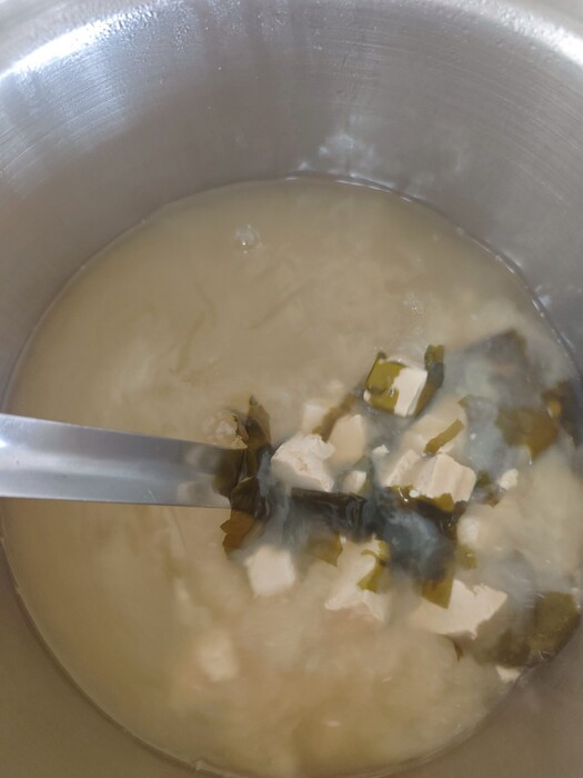 味噌豆腐湯圖片