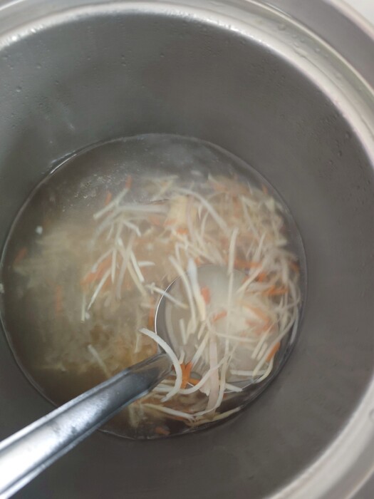 榨菜筍絲湯圖片