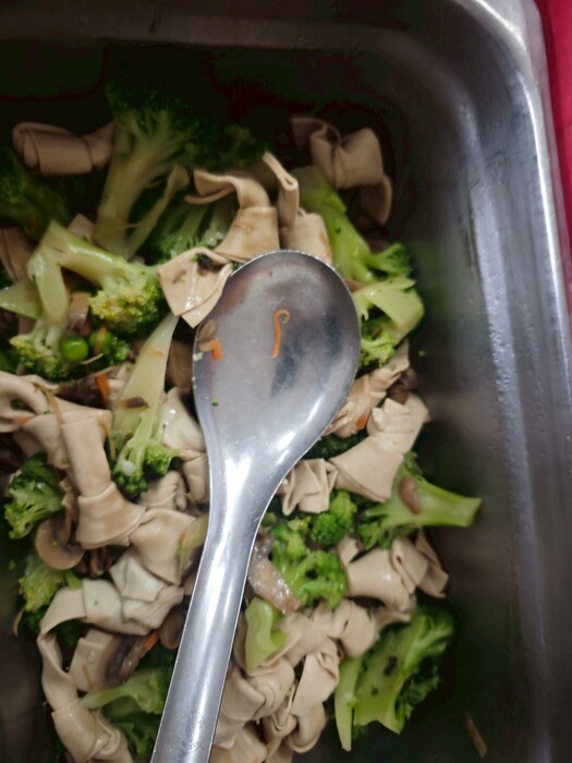 菇醬燴豆皮圖片