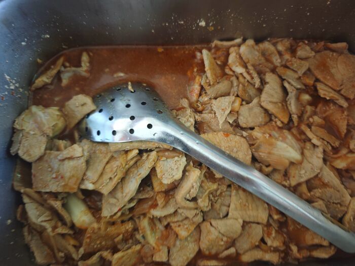 泡菜肉片