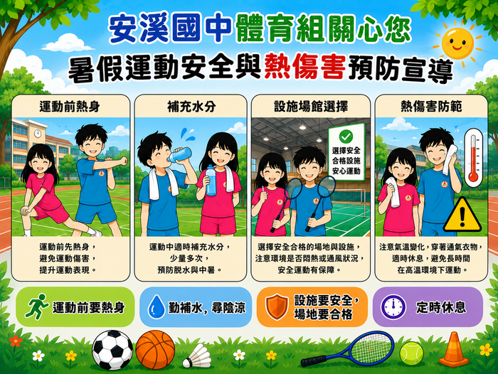 熱傷害預防宣傳