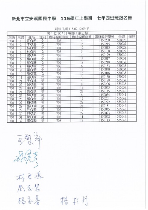 115學年度新生編班名冊-704