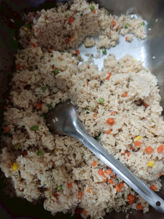 海苔香鬆炒飯圖片