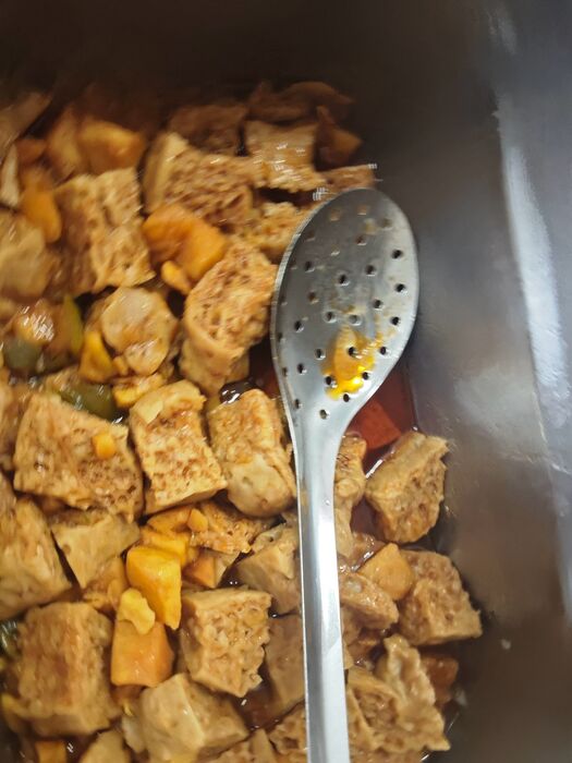 酸甜烤麩