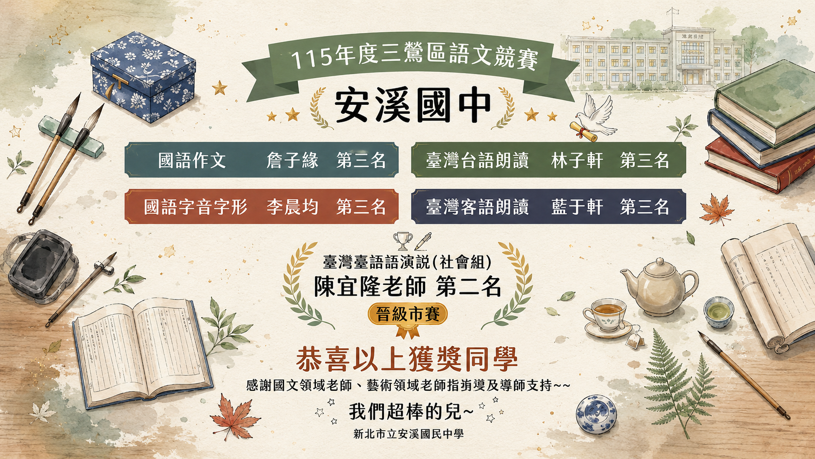 115三鶯區語文競賽
